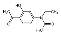 69049-62-3 spectrum, N-(4-acetyl-3-hydroxyphenyl)-N-ethylacetamide