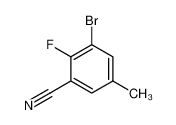 3-Bromo-2-fluoro-5-methylbenzonitrile 1260741-40-9