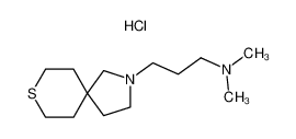 N,N-dimethyl-3-(8-thia-2-azaspiro[4.5]decan-2-yl)propan-1-amine