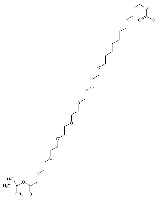 叔-丁基-3,6,9,12,15,18,21-七氧杂-34-氧代-33-硫杂三十五烷酸酯