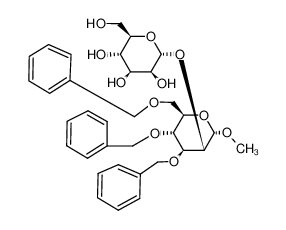 107937-20-2 methyl 3,4,6-tri-O-benzyl-2-O-α-D-mannopyranosyl-α-D-mannopyranoside