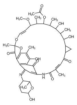 23412-26-2 structure, C43H54N2O14