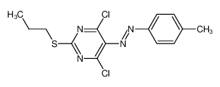 376608-73-0 structure, C14H14Cl2N4S