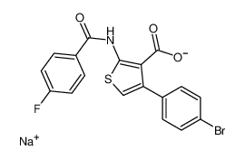 1133104-47-8 structure, C18H10BrFNNaO3S