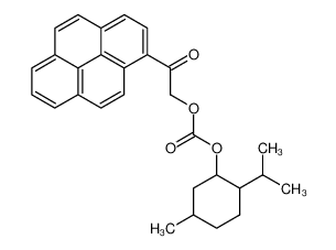 1449331-29-6 2-isopropyl-5-methylcyclohexyl 2-oxo-2-(pyren-1-yl)ethyl carbonate