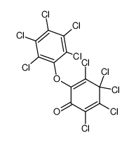 104294-41-9 2,3,4,4,5-pentachloro-6-pentachlorophenoxy-cyclohexa-2,5-dienone