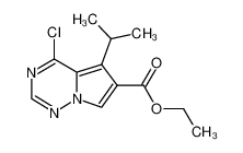 4-氯-5-(1-甲基乙基)-吡咯并[2,1-f][1,2,4]噻嗪-6-羧酸乙酯