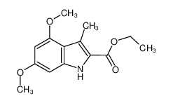 Ethyl 4,6-dimethoxy-3-methyl-1H-indole-2-carboxylate