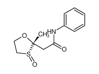 68563-70-2 cis-2-methyl-N-phenyl-1,3-oxathiolane-2-acetamide 3-oxide