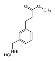 Methyl 3-[3-(aminomethyl)phenyl]propanoate hydrochloride (1:1) 223490-68-4