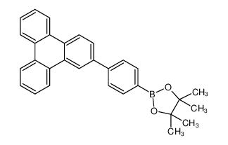 4,4,5,5-tetramethyl-2-(4-(triphenylen-2-yl)phenyl)-1,3,2-dioxaborolane 1158227-59-8