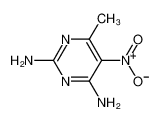 6-methyl-5-nitropyrimidine-2,4-diamine 2829-59-6
