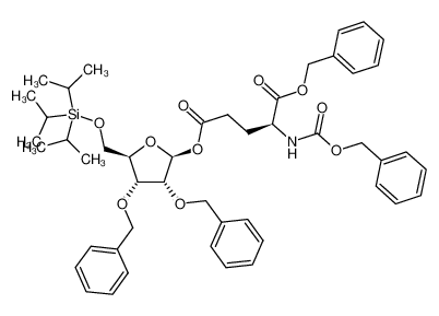 1430197-91-3 structure, C48H61NO10Si