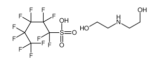 2-(2-hydroxyethylamino)ethanol,1,1,2,2,3,3,4,4,5,5,5-undecafluoropentane-1-sulfonic acid 70225-17-1