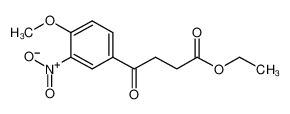 ethyl 4-(4-methoxy-3-nitrophenyl)-4-oxobutanoate 898758-89-9