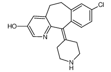 5H-苯并[5,6]环庚烷并[1,2-B]吡啶-3-醇,8-氯-6,11-二氢-11-(4-哌啶基IDENE)