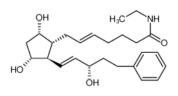5-trans-17-phenyl trinor Prostaglandin F2.α. ethyl amide 1163135-95-2