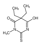 3362-19-4 5,5-diethyl-1-methyl-2-sulfanylidene-1,3-diazinane-4,6-dione