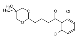 1-(2,6-二氯苯基)-4-(5,5-二甲基-1,3-二恶烷-2-基)-1-丁酮