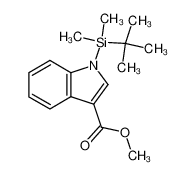 153942-76-8 1-(tert-Butyl-dimethyl-silanyl)-1H-indole-3-carboxylic acid methyl ester