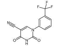 2,4-二氧-1-[3-(三氟甲基)苯基]-1,2,3,4-四氢-5-腈