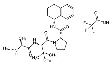 762274-49-7 structure, C27H39F3N4O5