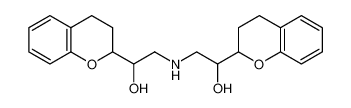 α,α'-[iminobis(methylene)]bis[3,4-dihydro-2H-1-benzopyran-2-methanol] 129101-33-3