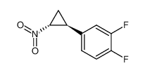 1345413-26-4 trans-(1R,2S)-2-(3,4-difluorophenyl)-1-nitrocyclopropane