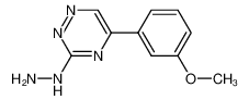 3-肼基-5-(3-甲氧基苯基)-1,2,4-三嗪