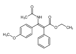 1147869-41-7 spectrum, ethyl (2Z)-3-(acetylamino)-3-(4-methoxyphenyl)-2-phenylacrylate