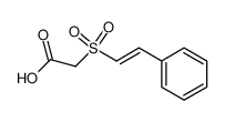 2-(2-phenylethenylsulfonyl)acetic acid 102154-41-6