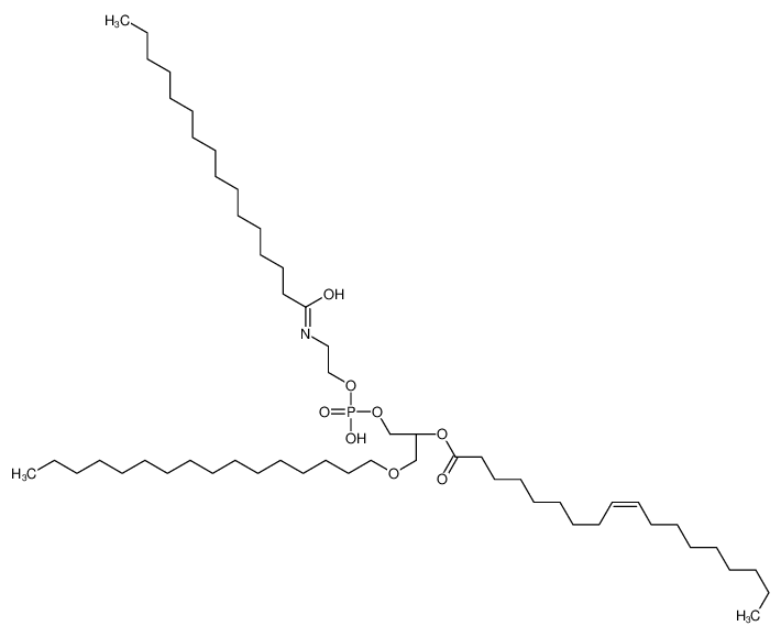 104672-13-1 structure, C55H108NO8P