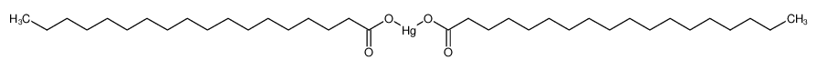 645-99-8 structure, C36H70HgO4