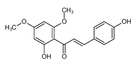 1-(2-hydroxy-4,6-dimethoxyphenyl)-3-(4-hydroxyphenyl)prop-2-en-1-one 56798-34-6