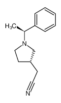 153566-65-5 spectrum, (3S)-1-[(S)-1-phenethyl]-3-(cyanomethyl) pyrrolidine