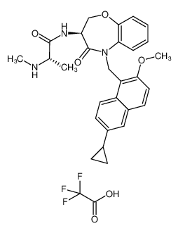 1562196-67-1 structure, C30H32F3N3O6