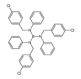 29940-94-1 structure, C39H33BCl3N3