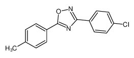 52596-85-7 3-(4-chlorophenyl)-5-(4-methylphenyl)-1,2,4-oxadiazole