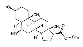 23737-97-5 spectrum, 3β,6β-dihydroxy-5α-androstane-carboxylic acid-(17β)-methyl ester