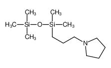 144052-74-4 dimethyl-(3-pyrrolidin-1-ylpropyl)-trimethylsilyloxysilane