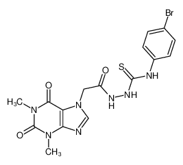 70862-98-5 structure, C16H16BrN7O3S