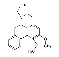 (6aR)-6-ethyl-1,2-dimethoxy-5,6,6a,7-tetrahydro-4H-dibenzo[de,g]quinoline