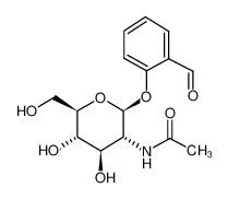 N-[(2S,3R,4R,5S,6R)-2-(2-formylphenoxy)-4,5-dihydroxy-6-(hydroxymethyl)oxan-3-yl]acetamide 15430-78-1