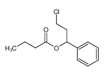 293322-40-4 spectrum, 3-Cloro-1-phenylpropyl butanoate