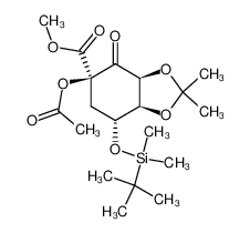 215929-11-6 structure, C19H32O8Si