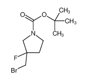 3-(溴甲基)-3-氟吡咯烷-1-羧酸叔丁酯