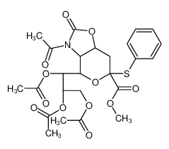 934591-76-1 structure, C25H29NO12S