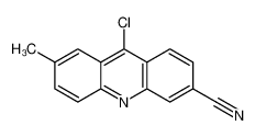 9-chloro-7-methylacridine-3-carbonitrile 64011-90-1