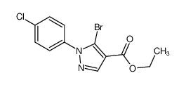 5-溴-1-（4-氯苯基）-1H-吡唑-4-羧酸乙酯