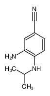 3-amino-4-(propan-2-ylamino)benzonitrile 355022-20-7